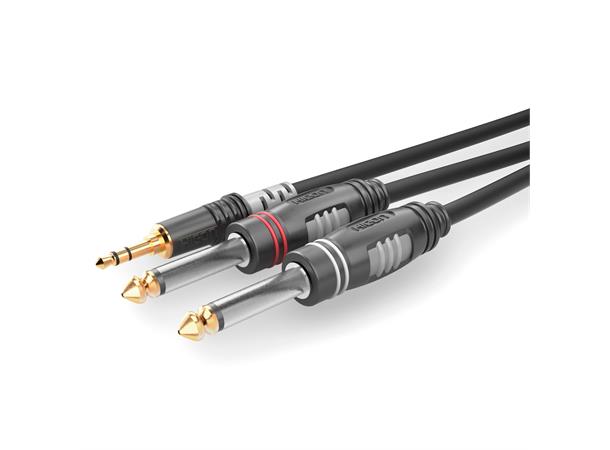 HICON BASIC+ SERIES HICON BASIC SERIES Mini jack<>2xJack 