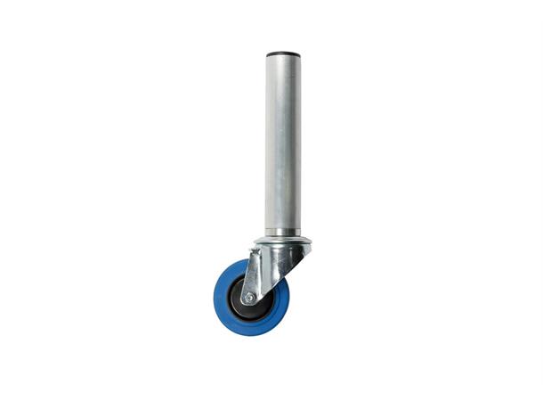 SINGLE LEG WITH CASTOR H=40CM Riser wheels