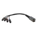Ethercon split AES/DMX Adapter Ethercon CAT AES/DMX Adapter XLR3 fem