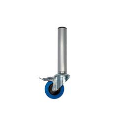 SINGLE LEG  CAST./BRAKE H=40CM Riser wheels