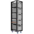 Storage cart height 203 with set A