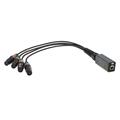 Ethercon split AES/DMX Adapter Ethercon CAT DMX Adapter XLR5 female