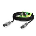 LS Kabel Meridian PVC  1,00m, sort Speaker Cable, Speakon, NEUTRIK 1,00m