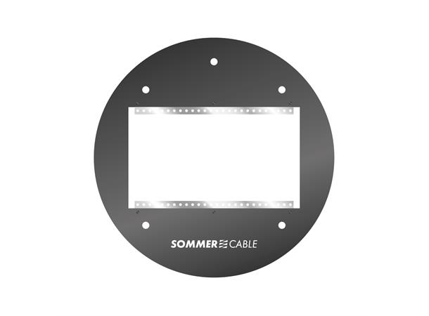 Rundblech-Adapter for GT310 + HT-Trommel Panel 4 WU SYSBOXX GT310/HT 