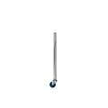 SINGLE LEG WITH CASTOR H=80CM Riser wheels