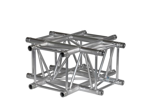 SQUARE 40 4-WAY CORNER CROSS HC - Corners maintube 48x3 