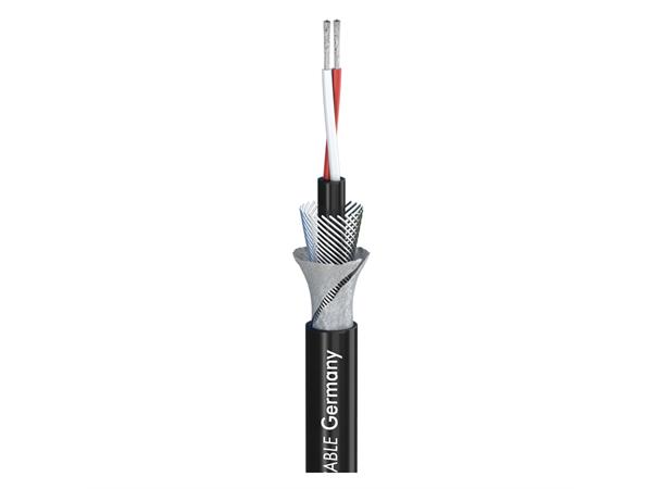 Aqua Marinex Microkabel AES/EBU sort Permanent undervannskabel.