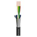 BINARY 434 DMX-Kabel 4-adrig/ sort Fleksibel DMX kabel.
