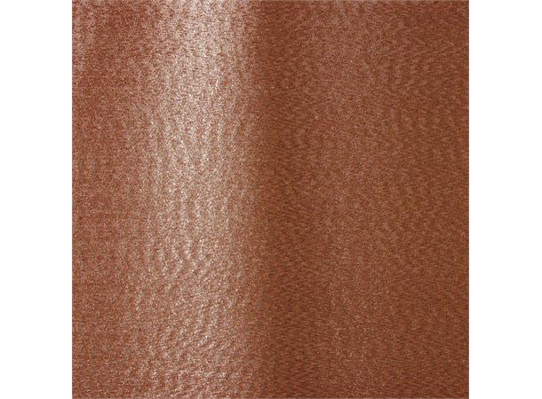 Granat  Kobber brun 310 Metallic poly blend. Pris pr. Meter