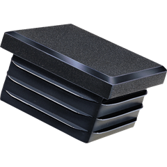 Propper 40x40mm PVC Til sceneben