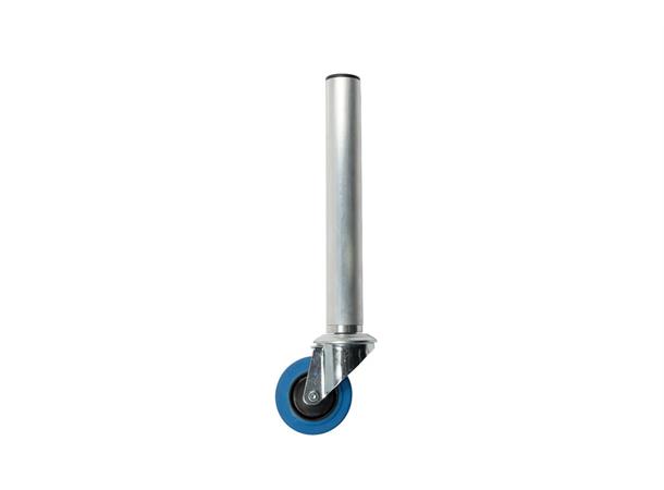 SINGLE LEG WITH CASTOR H=50CM Riser wheels