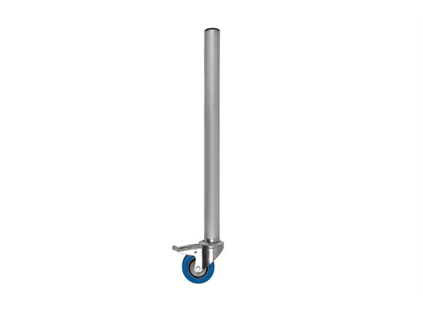 SINGLE LEG  CAST./BRAKE H=80CM Riser wheels