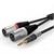 HICON BASIC SERIES Mini Instrument cable, Mini-Jack / XLR 