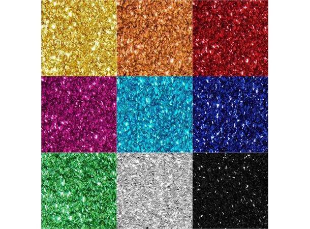 Brillant Sort 100 % Polyester, Pris pr. meter