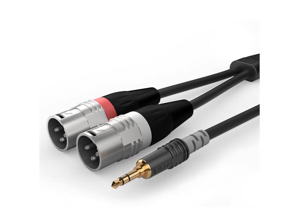 HICON BASIC SERIES Mini Instrument cable, Mini-Jack / XLR