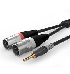 HICON BASIC SERIES Mini Instrument cable, Mini-Jack / XLR