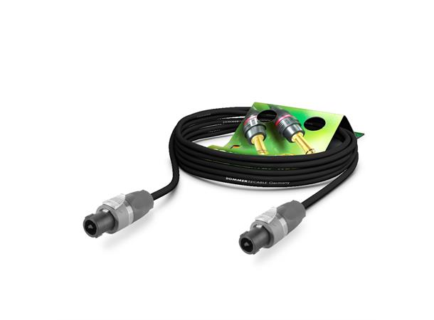 LS Kabel Meridian PVC 15,00m, sort Speaker Cable, Speakon, NEUTRIK 15,00m 