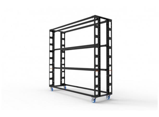 Meatrack height 203 length 210 with 6x suspension tube 