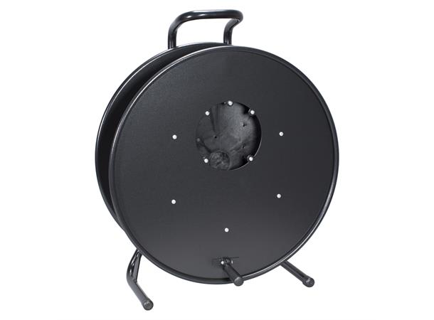 SCHILL Kabeltrommel, HT582-SW Kabeltrommel tel of Metall, open 