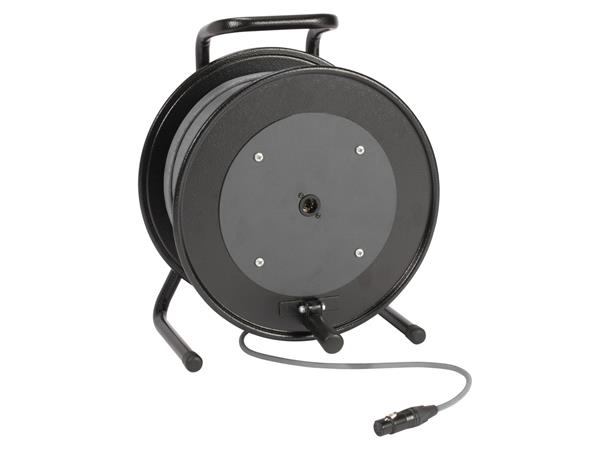 AES/EBU Binary 434, grå, 50,00m 4 ledere, Binary 434 DMX512 