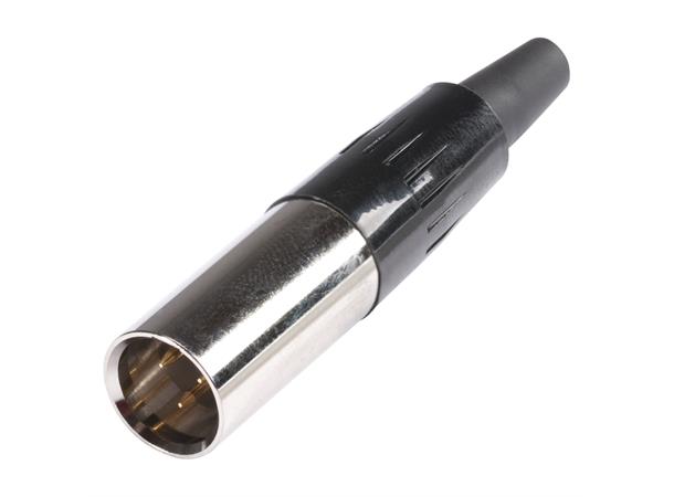HICON HI-XMCM3 3-pin Mini XLR han Maks kabel Ø 3.2mm