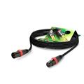 SC-Square 4-Core MKII Highflex Rød XLR/XLR gold-plated NEUTRIK.