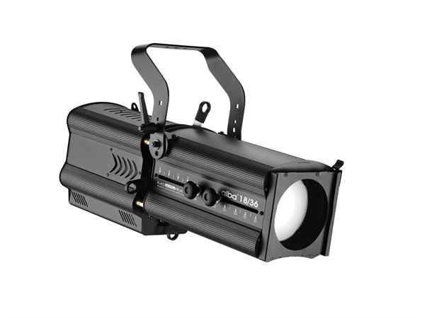 Alba 18/36 W 3200K 230W 100/260V, DMX512 + RDM, silver