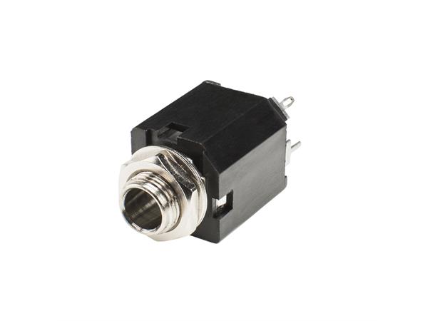 HICON HI-J63M-PVM 6.3mm Jack hun Mono. For chassis. Loddetilk.