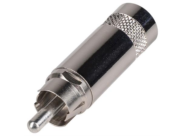 Neutrik REAN NYS352 Phono Plugg Han Nikkel RCA