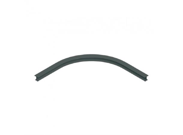 TRUMPF track Curved with splice, r50 black 