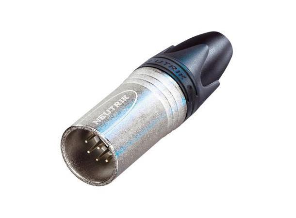 Neutrik NC7MXX XLR plugg 7P Han Nikkel