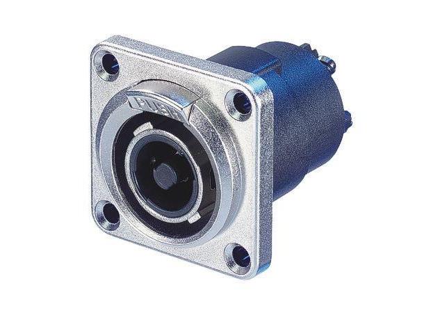 Neutrik NLT4FP Speakon chassis 4P Hun Nikkel G-type 