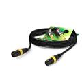 SC-Square 4-Core MKII Highflex Gul XLR/XLR gold-plated NEUTRIK.