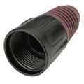 HICON HI-XCAP1 metall ende for XLR For HICON XLR. Brun cap