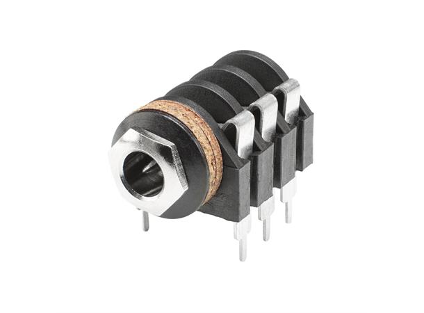 HICON Jackn-Installation socket 6,3mm HICON jack (6,3mm), 3-pole 