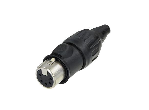 Neutrik NC5MX-TOP XLR plugg 5P Hun TOP IP65