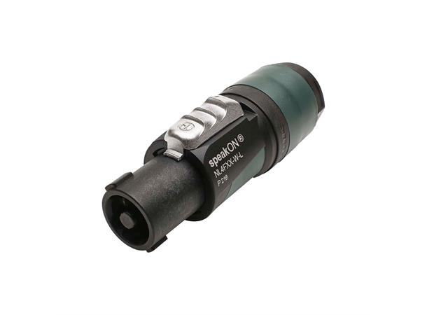 Neutrik NL4FXX Speakon plugg 4P Skru/lodding Hun 