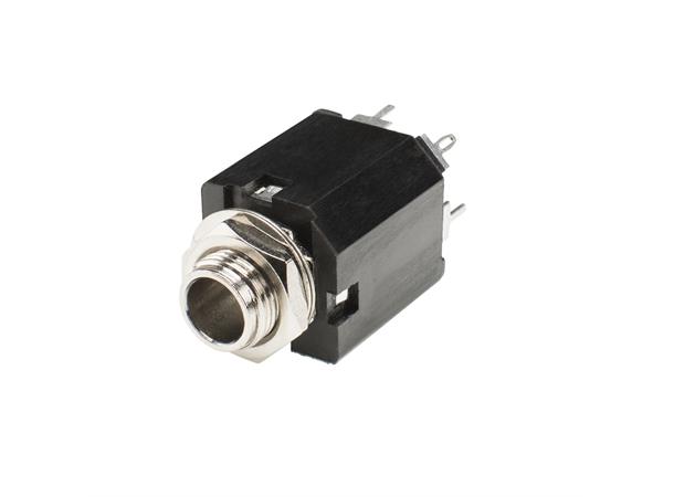 HICON HI-J63S-PVM 6.3mm Jack hun Stereo. For chassis. Loddetilk. 