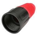 HICON HI-XCAP2 metall ende for XLR For HICON XLR. Rød cap