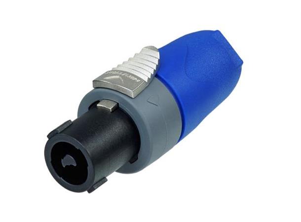 Neutrik NL2FXX-W-S-D Speakon plugg 2P Hun SPX bulk à 50stk