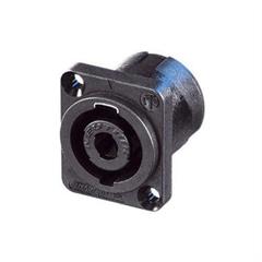Neutrik NL4MPXX Speakon chassis 4P Han D-type Flat tabs