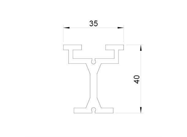 TRUMPF 95 track Straight 600 ecru 