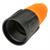HICON HI-XCAP3 metall ende for XLR For HICON XLR. Orange cap 