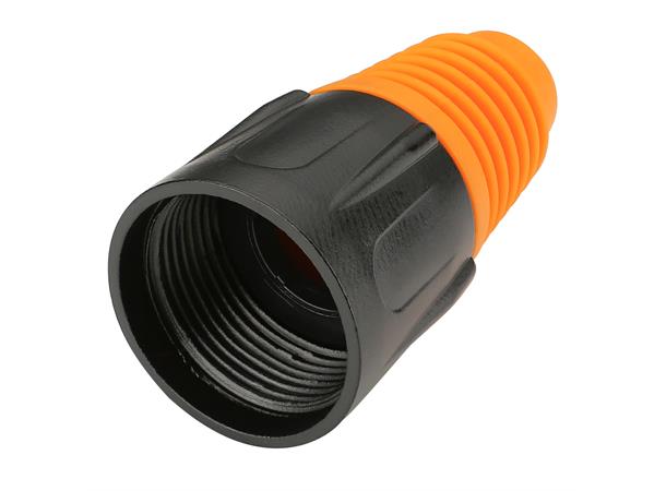 HICON HI-XCAP3 metall ende for XLR For HICON XLR. Orange cap