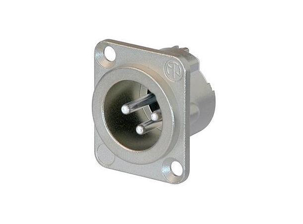 Neutrik NC3MD-LX XLR chassis 3P Han Nikkel 