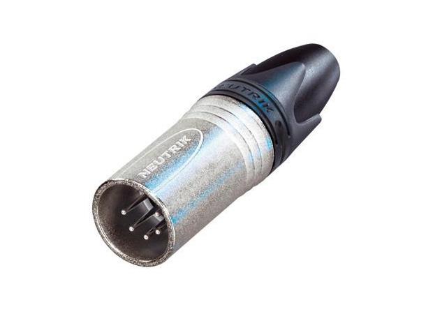 Neutrik NC5MXX XLR plugg 5P Han Nikkel 