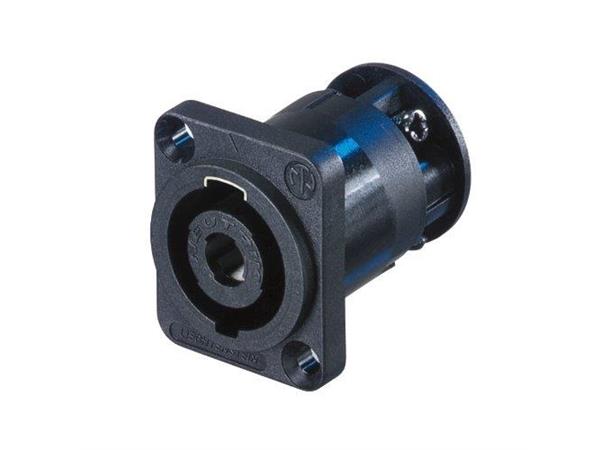 Neutrik NL4MP-ST Speakon Chassis 4P Han D-type skruterminal 