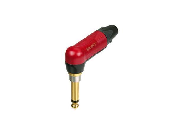 Neutrik NP2RX-AU-SILENT Jack plugg 2P Han vinkel "Silent "