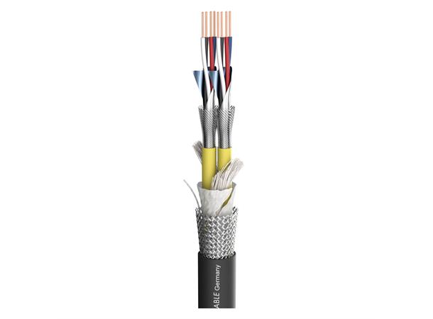 PEGASUS Multicore 2x4x0,20qmm Profesjonell studiokabel. 