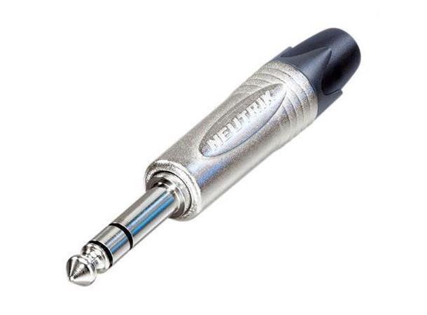 Neutrik NP3X Jack plugg 3P Han Nikkel 